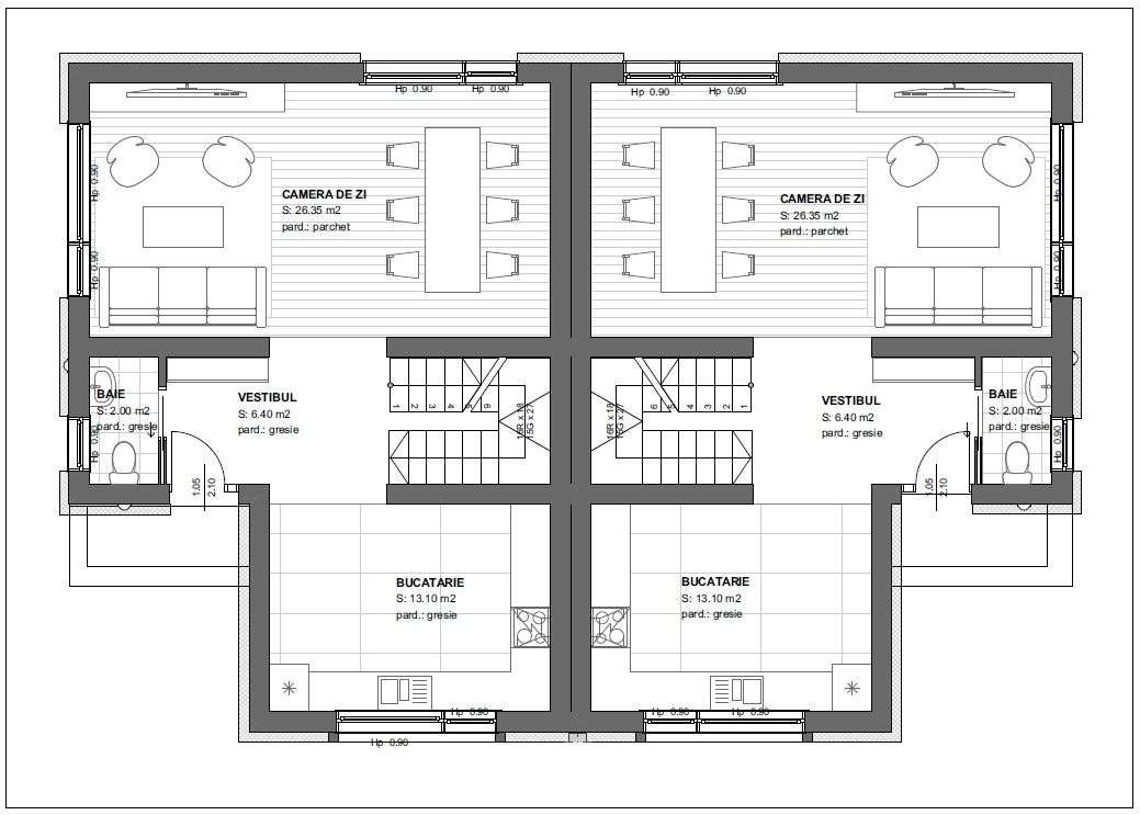 Dealul Grosului - ULTIMA Casa tip DUPLEX disponibila - Imagine principală: 5/6