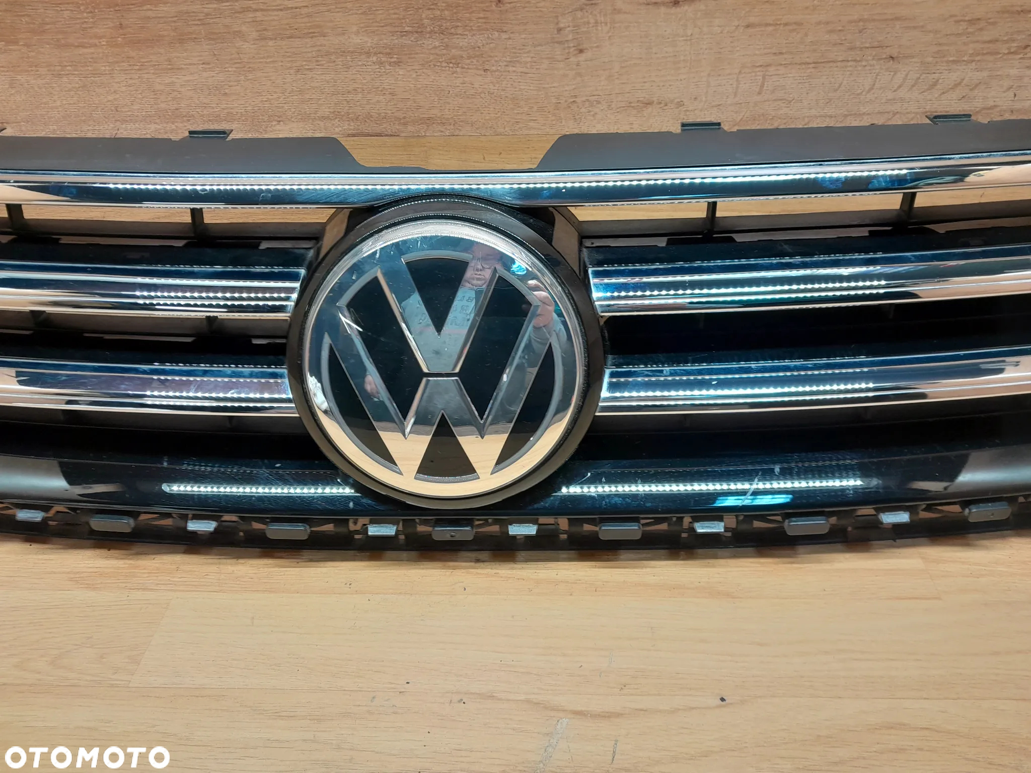 grill atrapa vw caddy 2K5853653A chrom - 4