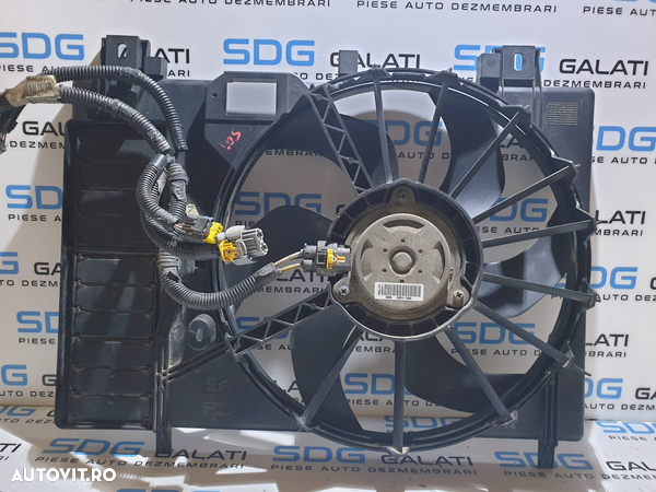 Electroventilator Ventilator Racire Radiator Apa Peugeot 508 2.0 HDI 2010 - 2018 Cod 9687359380 - 2