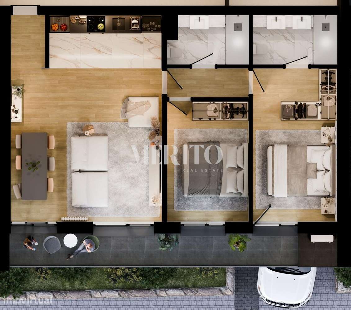 Apartamentos T2 Novos em Barcelos - Grande imagem: 5/13