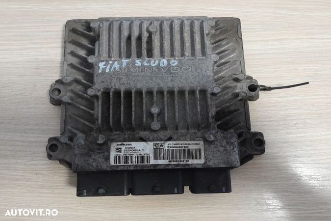 CALCULATOR MOTOR ECU 5WS40661AT MX1253 Fiat Scudo - 1