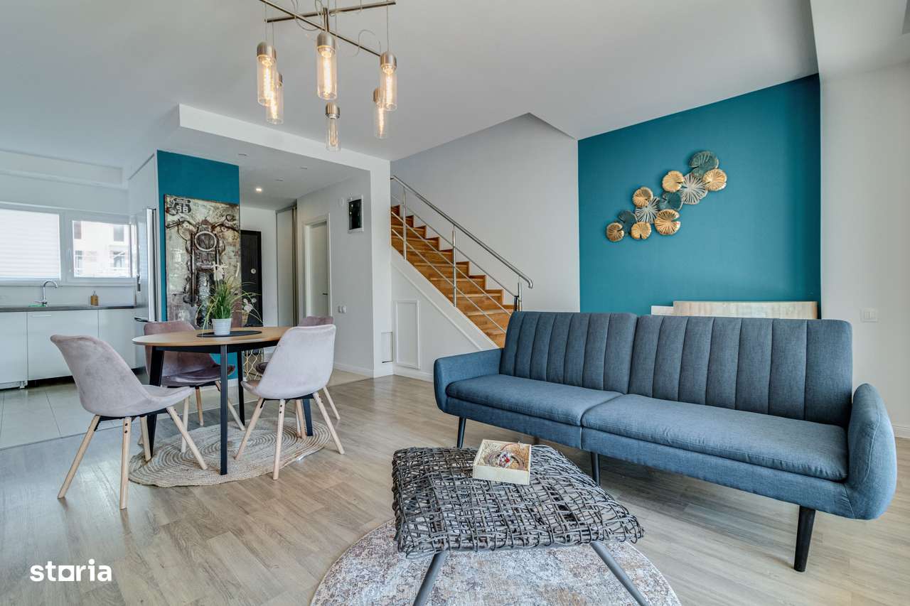 Villa Cozy COSMOPOLIS!  P+1+M, 4 camere, PISCINA,40 mp curte!-0