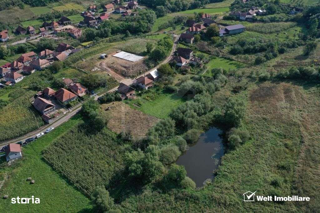 Teren Sanpaul, 1428mp(26x53), pozitie insorita, acces excelent catre C - Imagine principală: 3/4