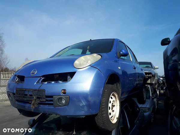 NISSAN MICRA K12 03-07 1.5D ZDERZAK TYL TYLNY - 7