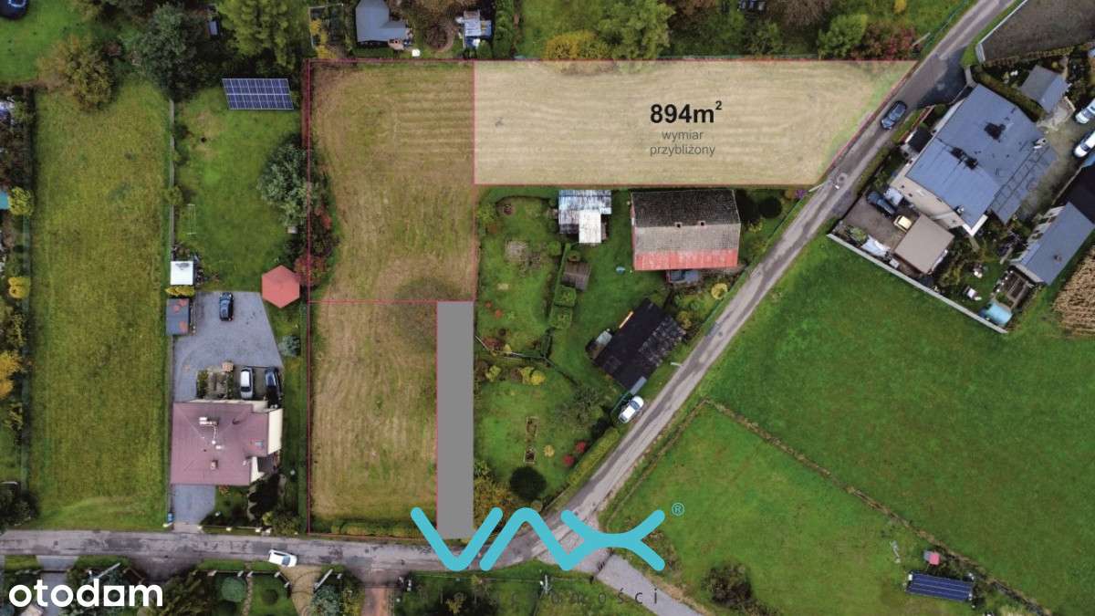 Działka wśród zabudowy mieszkaniowej-0