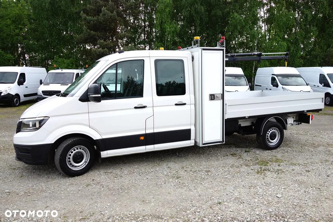 Volkswagen Crafter Doka 2.0 TDI 177 KM 7 Osobowa HDS Hiab Klima Webasto Kamera - 4