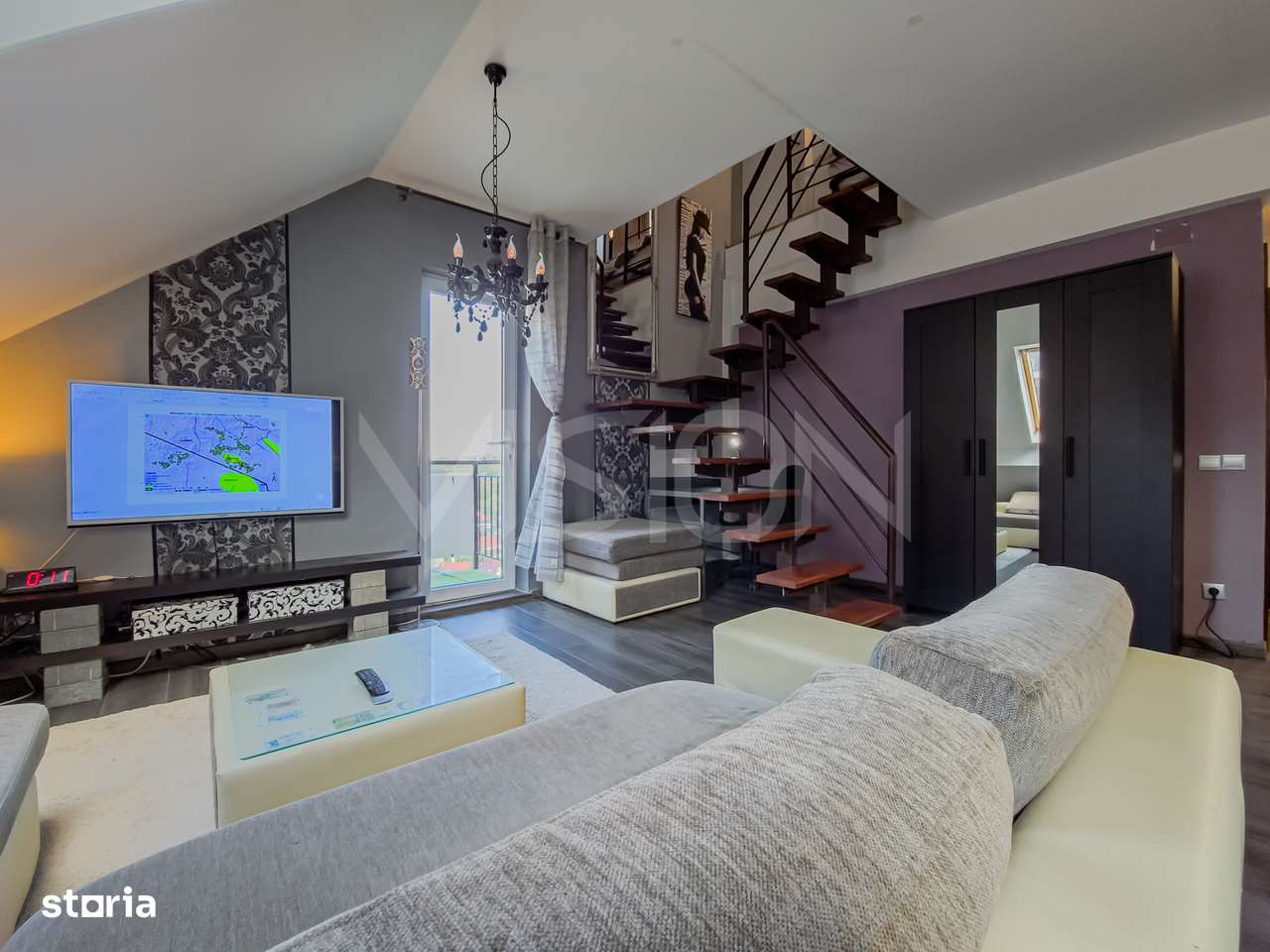 ⊰TUR VIRTUAL⊱ 2 camere | 62 m² | modern | bloc nou, AC | Edgar Quinet - Imagine principală: 3/20