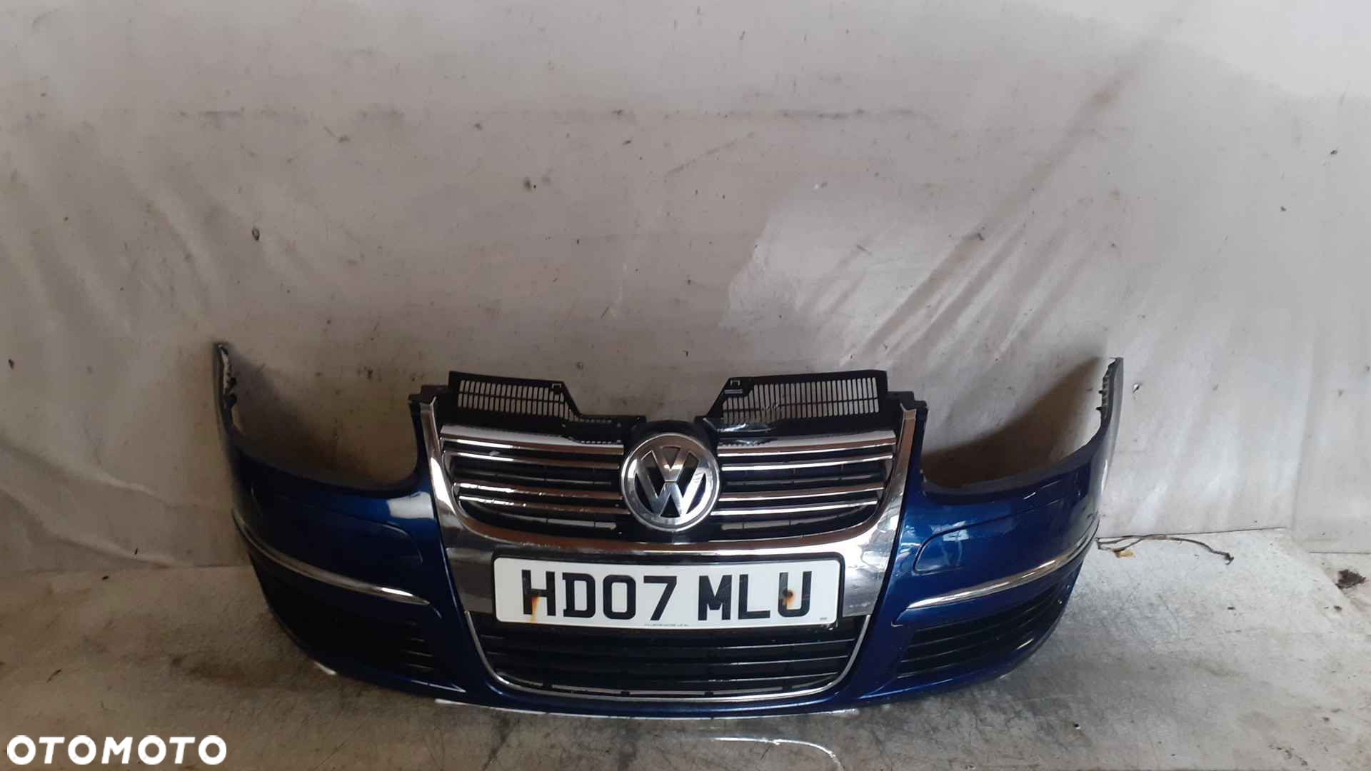 ! ZDERZAK PRZÓD PRZEDNI VOLKSWAGEN JETTA GOLF 5 KOMBI LD5Q GRANATOWY - 1