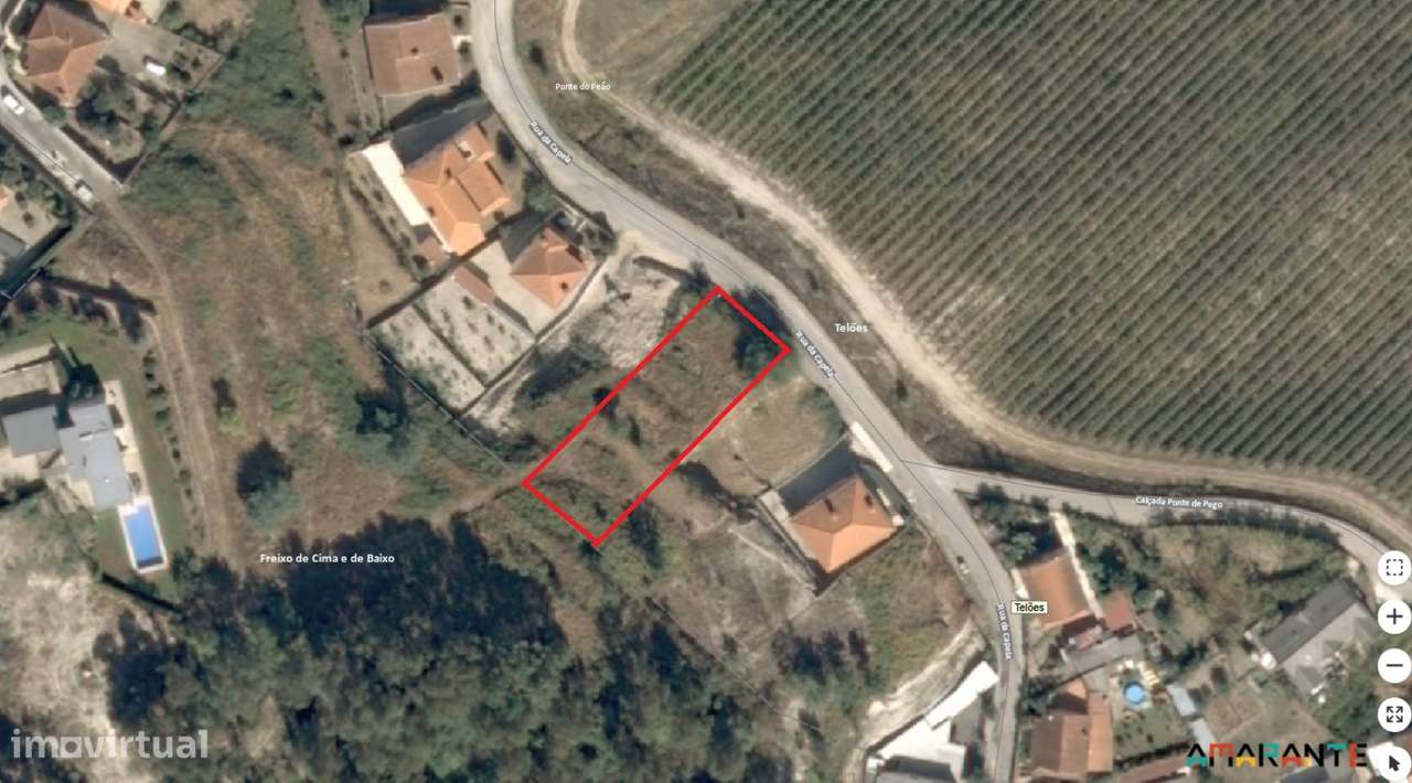 Terreno Urbano  Venda em Telões,Amarante - Grande imagem: 4/8