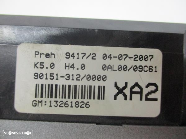 Comando Chaufagem Opel Astra H (A04) - 5