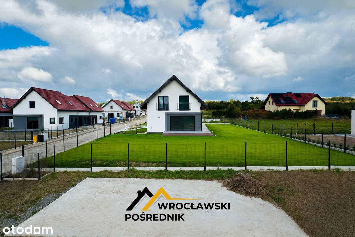 Nowy dom z przeszkleniami. Taras, Garaż, Ogród !-6