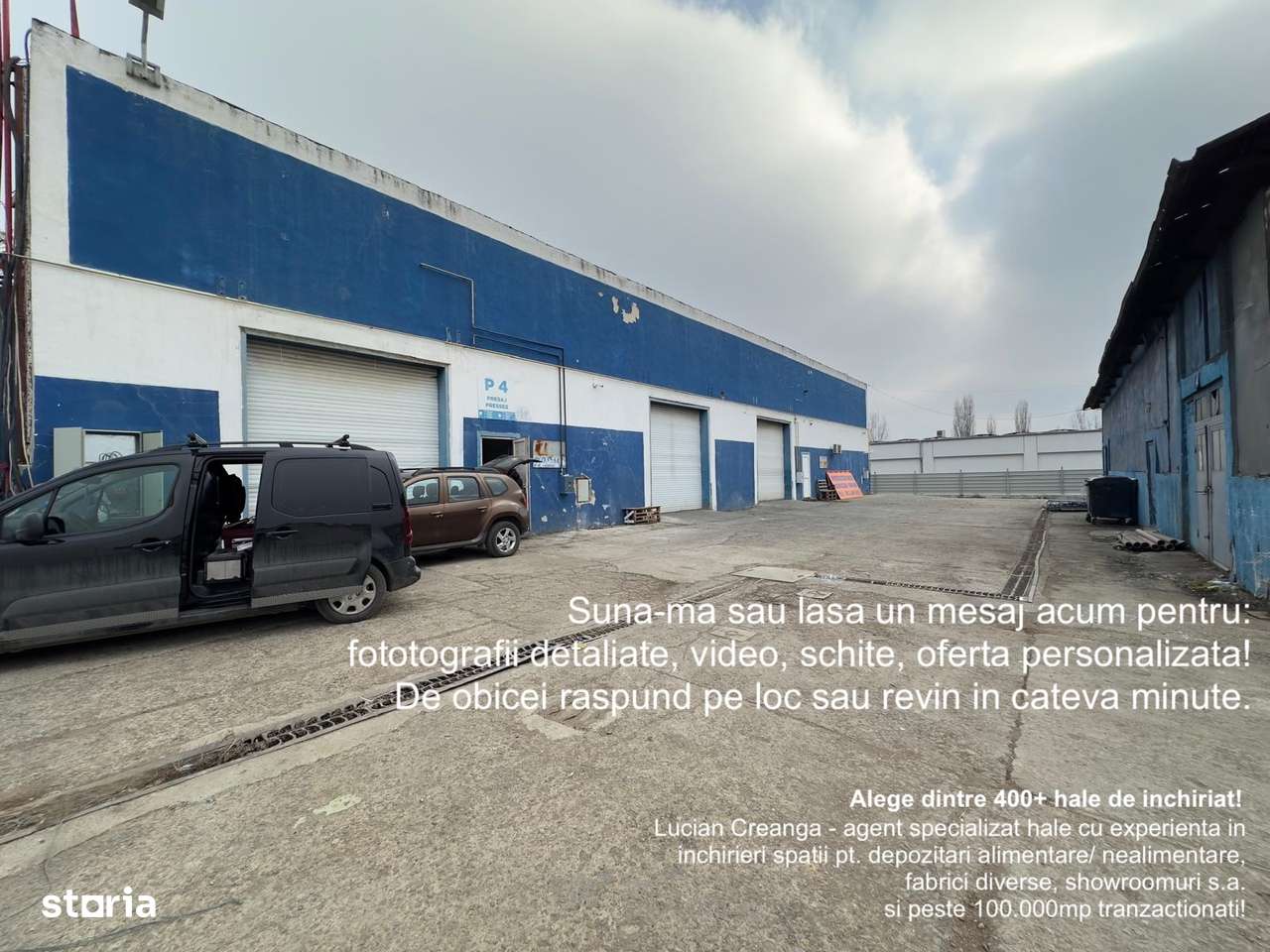 Hala cu pod rulant, 390mp, Miroslava centru - Imagine principală: 1/5