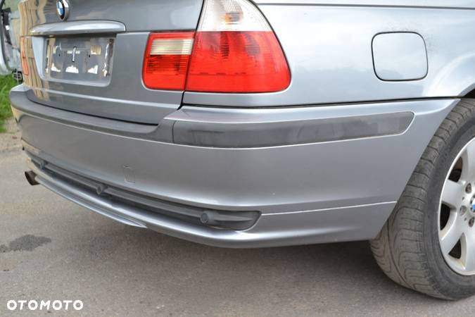 BMW E46 LIFT KOMBI ZDERZAK TYŁ TYLNY POD PDC SILBERGRAU A08/7 POMORSKIE - 3