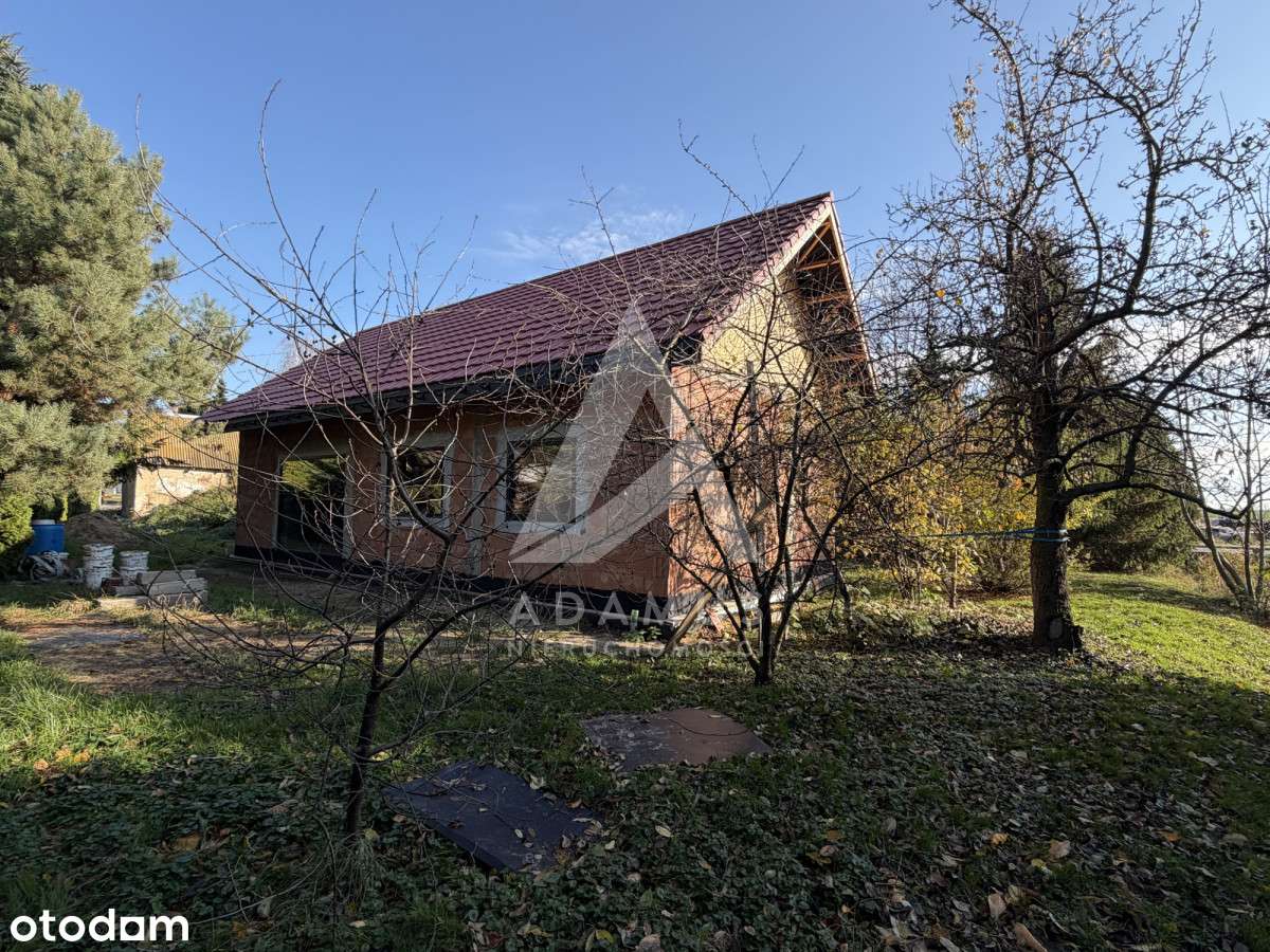 Nowy dom parterowy/ stan surowy zamknięty.-7