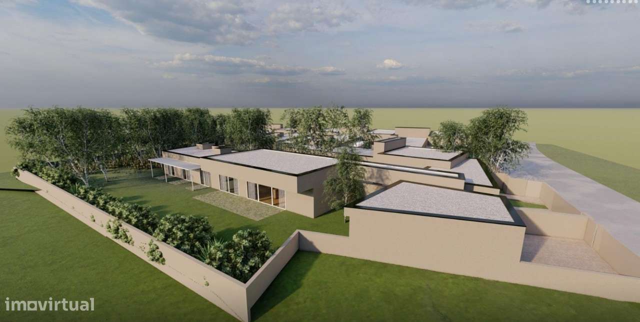 Moradia V3 térrea contemporânea A+-1