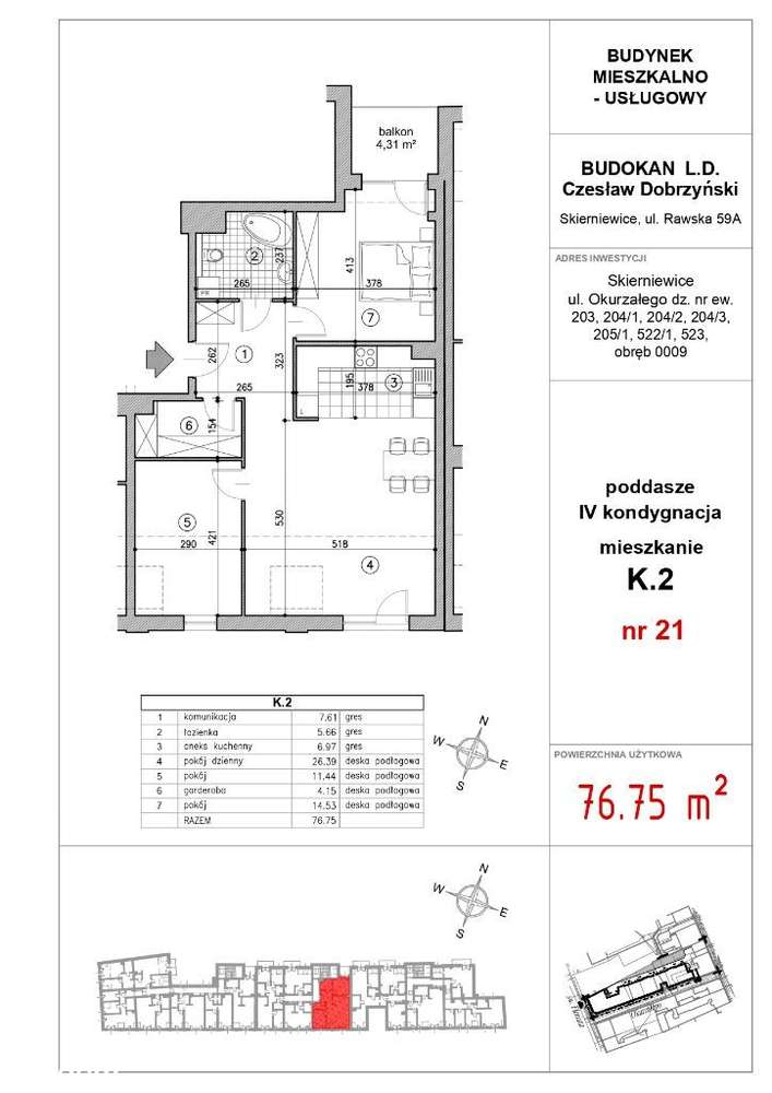 Zamieszkaj w sercu Skierniewic II piętro 3 pokoje-4