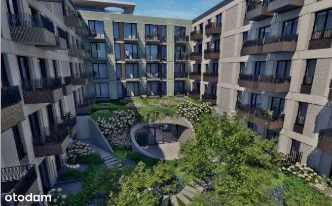 Zainwestuj w lokal na Jeżycach! Idealna kawalerka z widokiem na patio - Pełny obrazek: 2/8