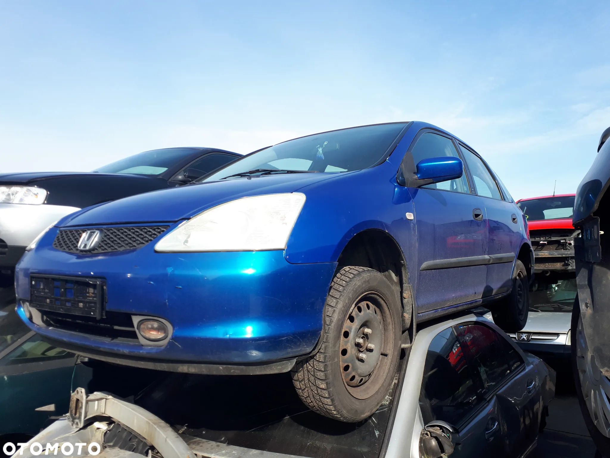 HONDA CIVIC VII 00-04 1.6 16V WENTYLATOR CHŁODNICY - 1