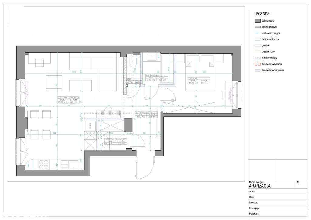 Nowoczesne 2 pokoje, do wprowadzenia, rekuperacja!-15