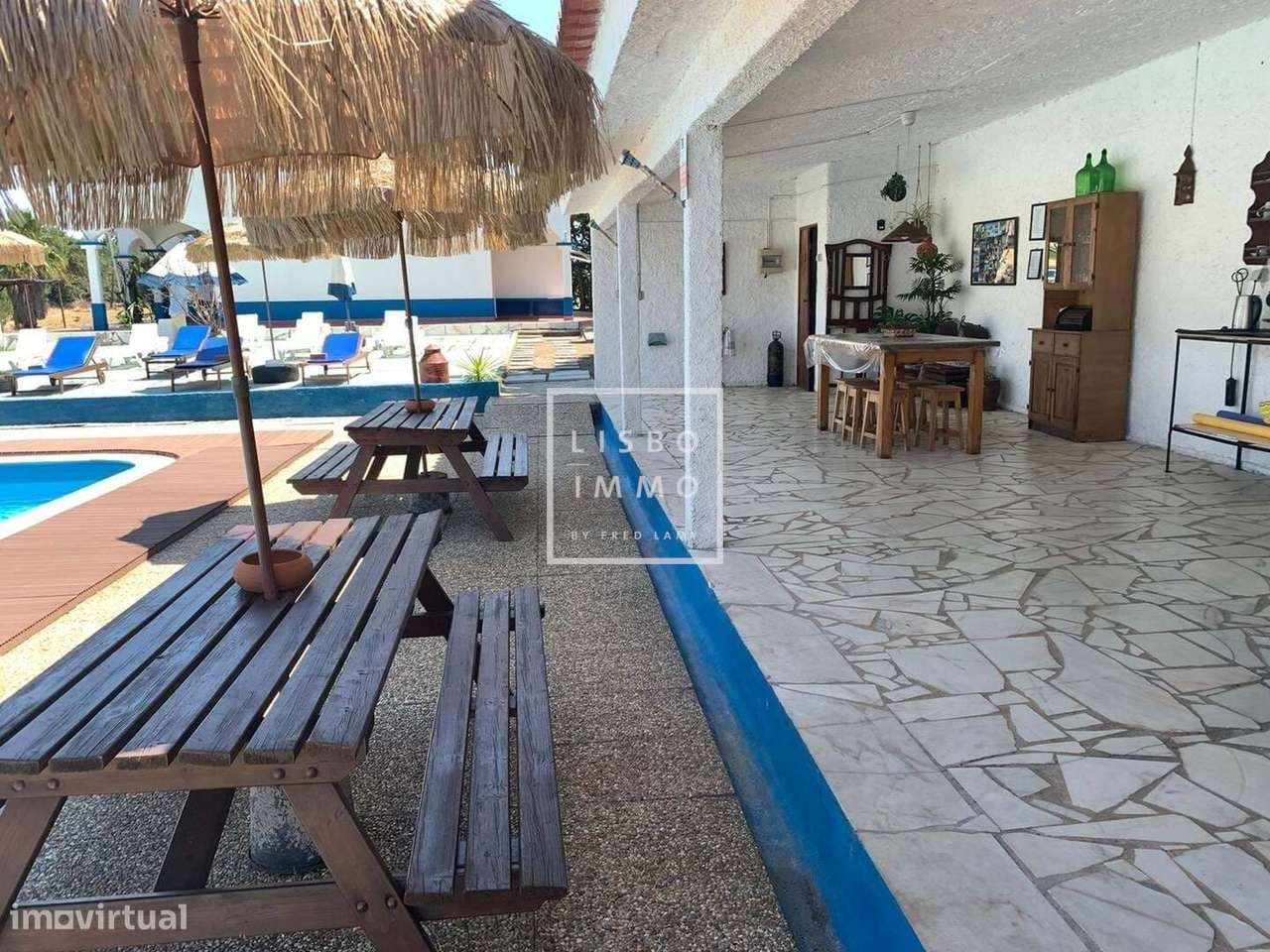 Quinta de 550m2, terreno de 18416m2, 5 suítes, piscina, Grandola, Setu-6