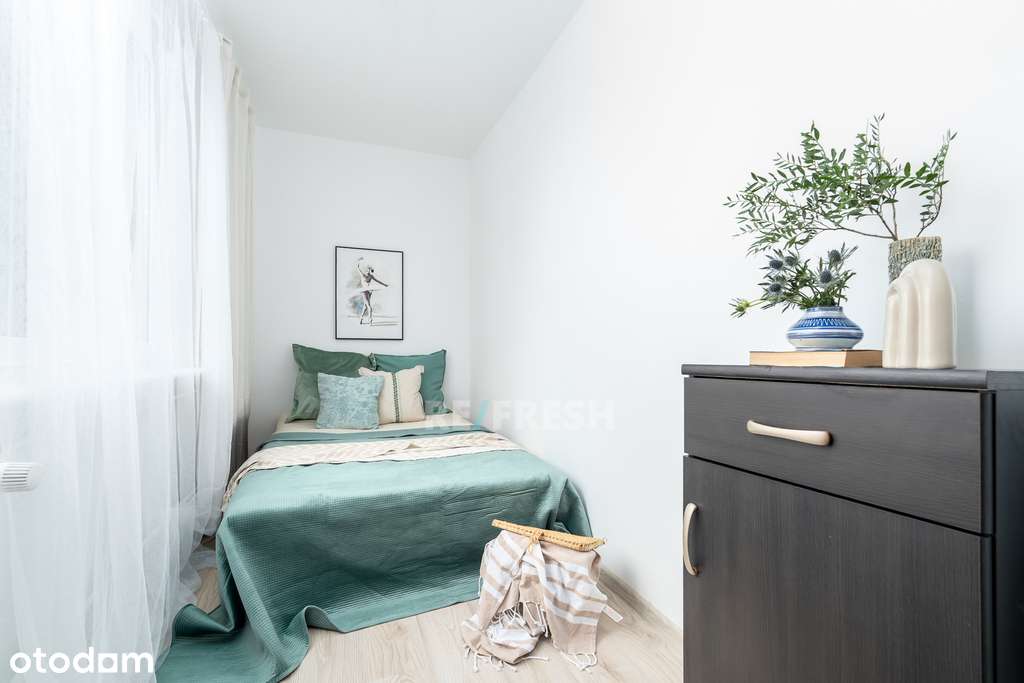 Jasne mieszkanie po remoncie | 2 pokoje | Komuny P-5