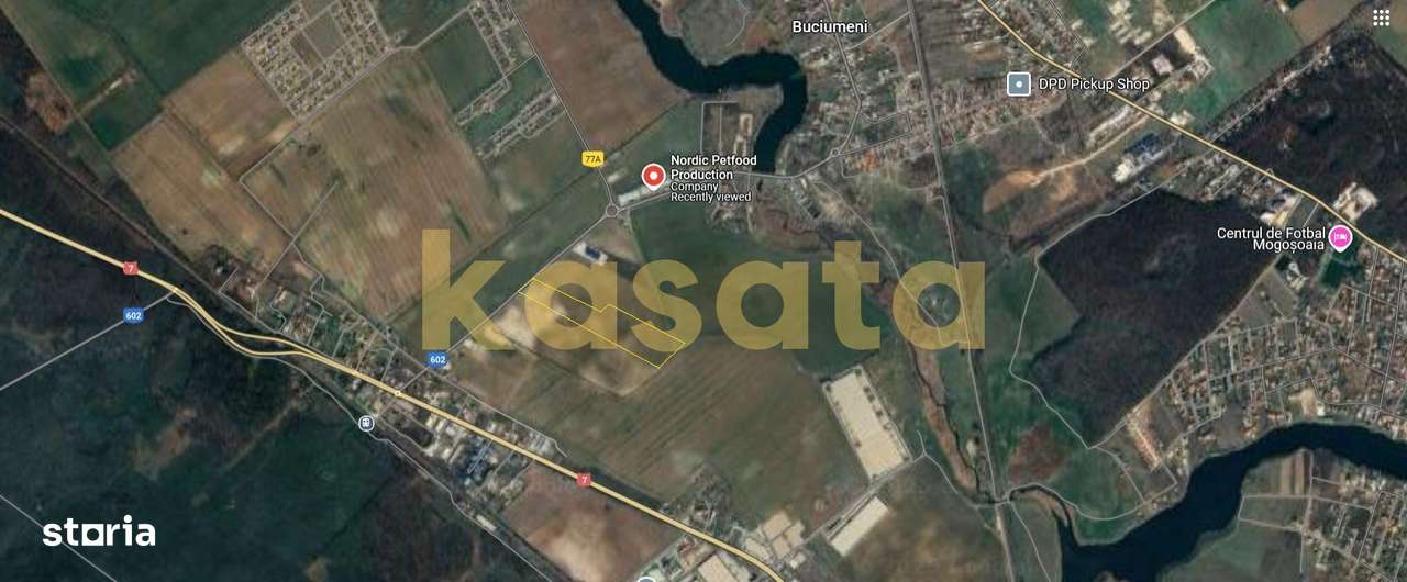 TEREN DE VÂNZARE – STRADA MILANO, BUFTEA, APROAPE DE A0 - Imagine principală: 2/6