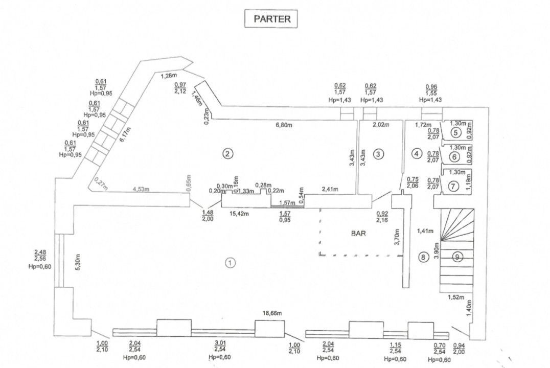 Spatiu comercial reprezentativ, central, 260 mp