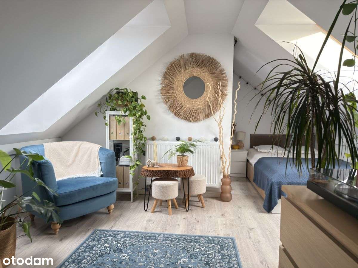 Dwupoziomowe przytulne mieszkanie, z ogrodem-10