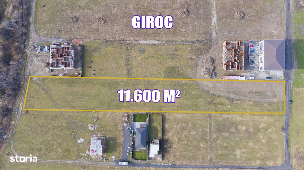 Teren arabil intravilan pentru PUZ 11.600mp | Giroc - Imagine principală: 4/7