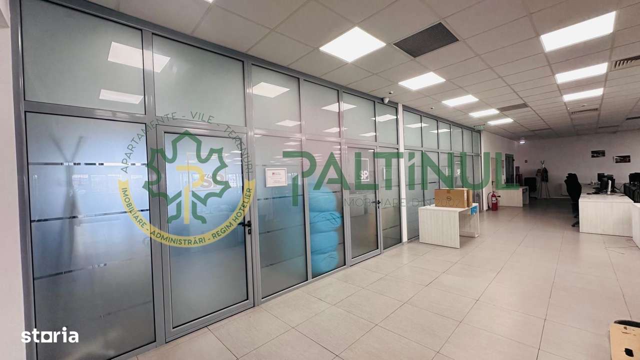 Spațiu birouri 380 mp – open-space + 3 birouri, malul Cibinului, Sibiu - Imagine principală: 4/10