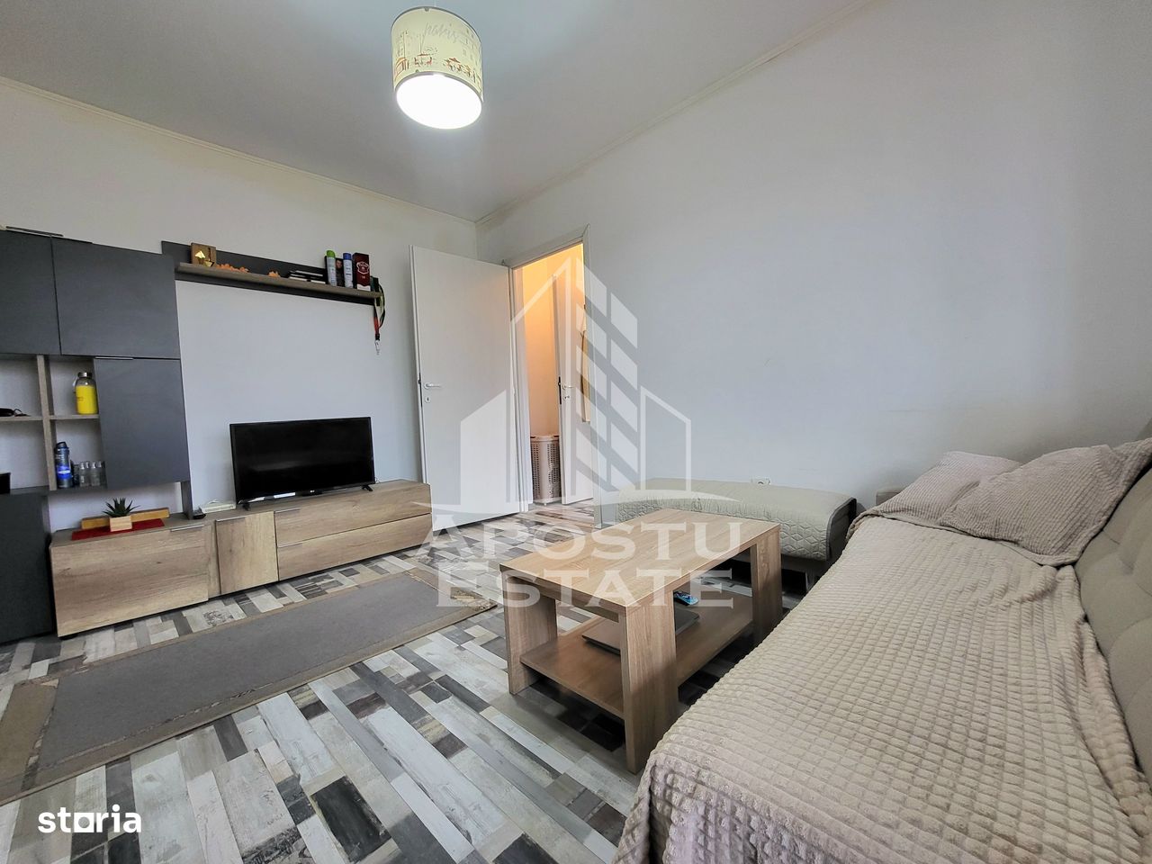 Apartament cu 2 camere, centrala proprie, zona Torontalului