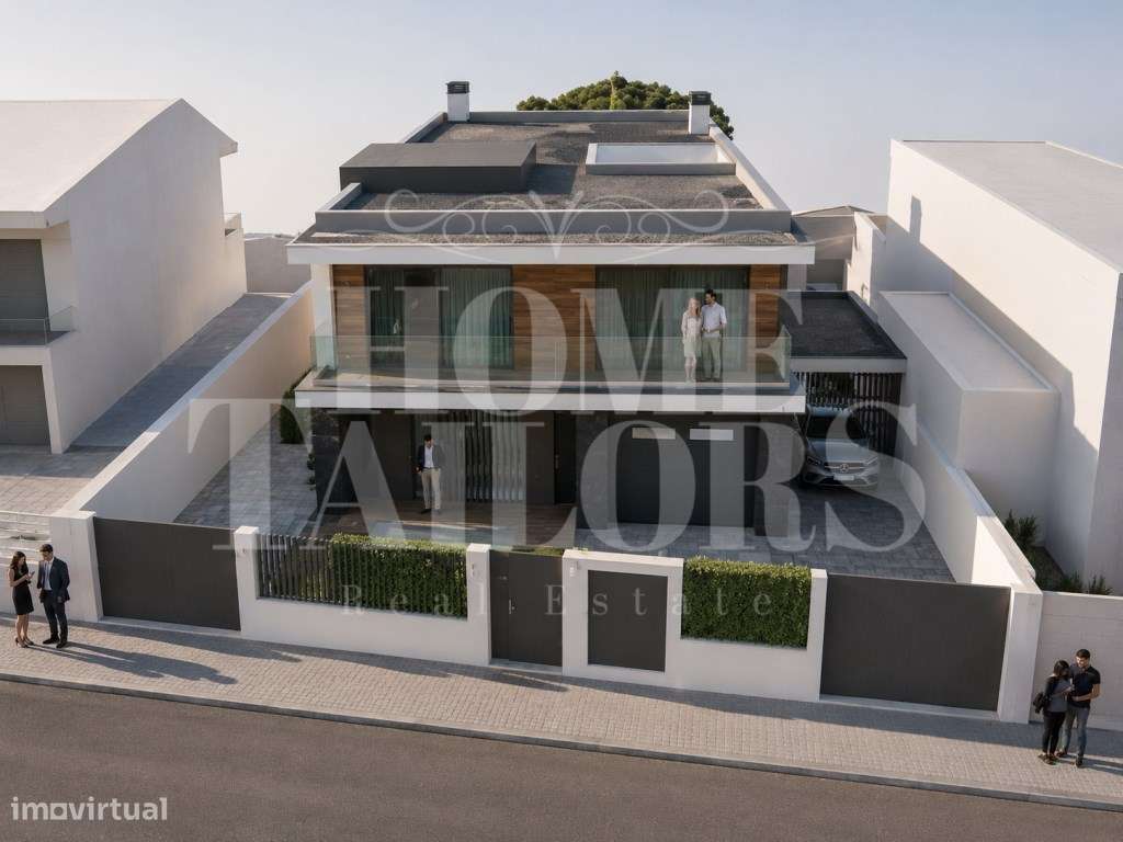 Moradia T5 com Piscina e Jardim em construção | Caxias | Oeiras-5