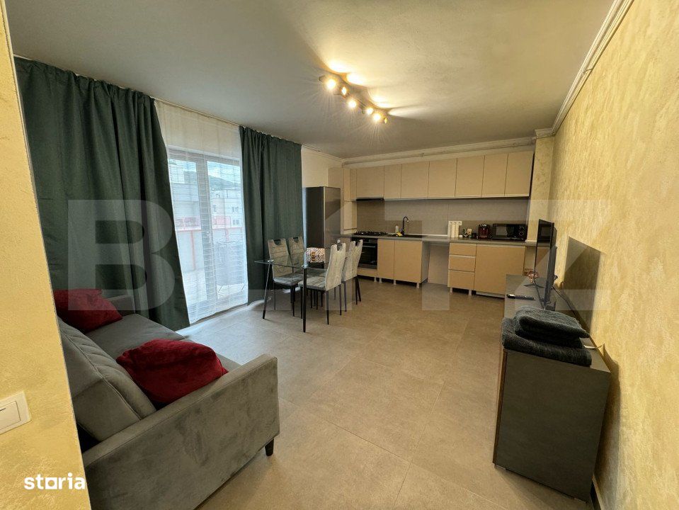 Apartament 2 camere, lux, 45 mp, parcare subterana, zona Metro