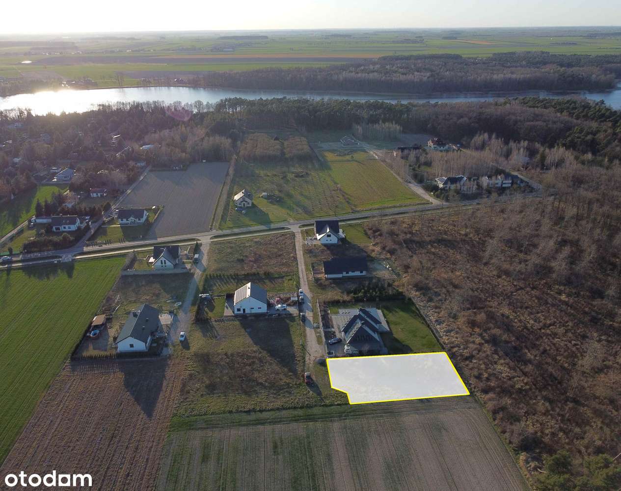 Działka budowlana przy lesie, blisko jeziora | MPZP | Strykowo-2