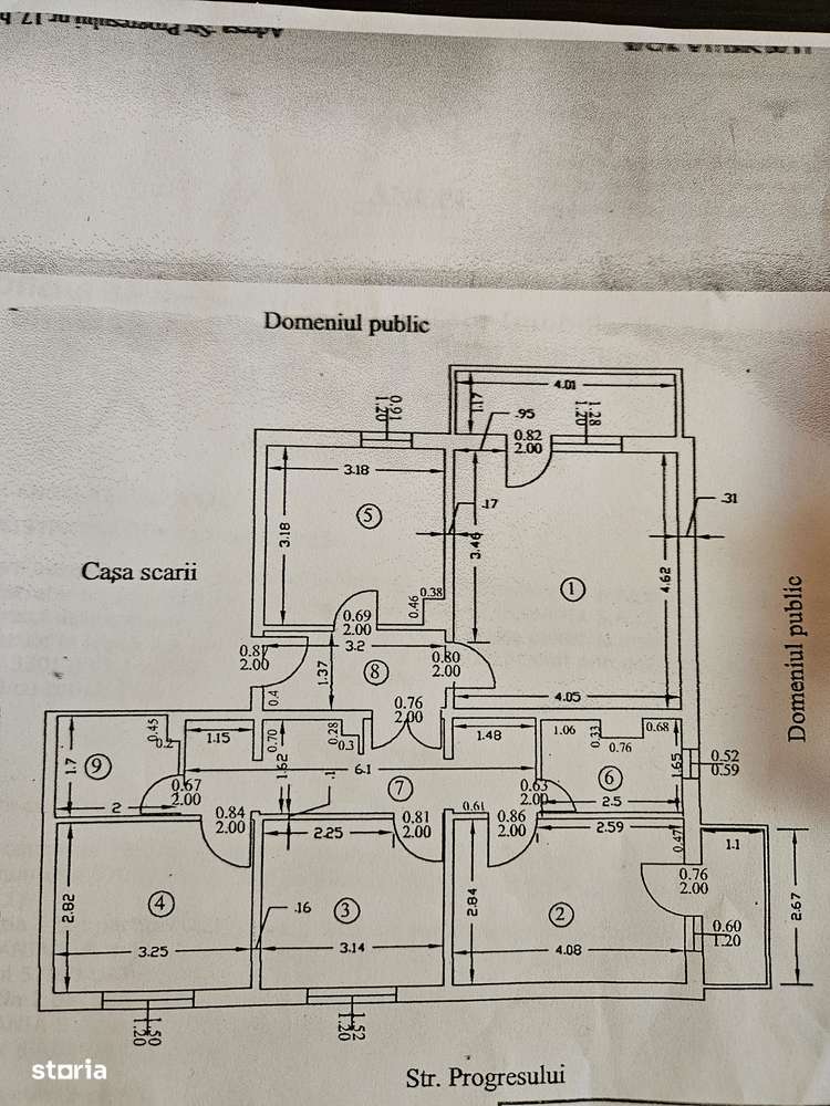 Vand ap cu 4 camere zona Sala Polivalenta-1