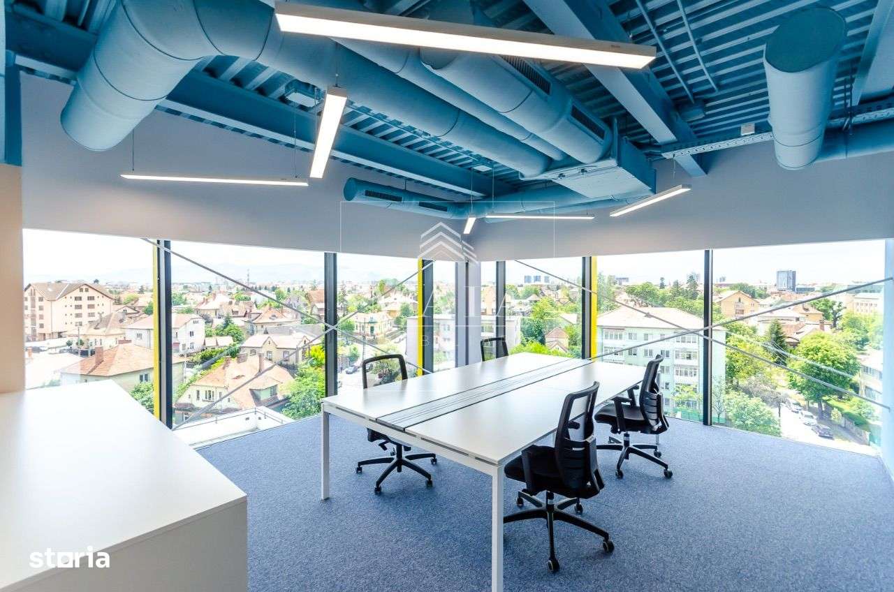 Spatiu premium de birouri, clasa A, zona Trei Stejari-Centru - Imagine principală: 1/8