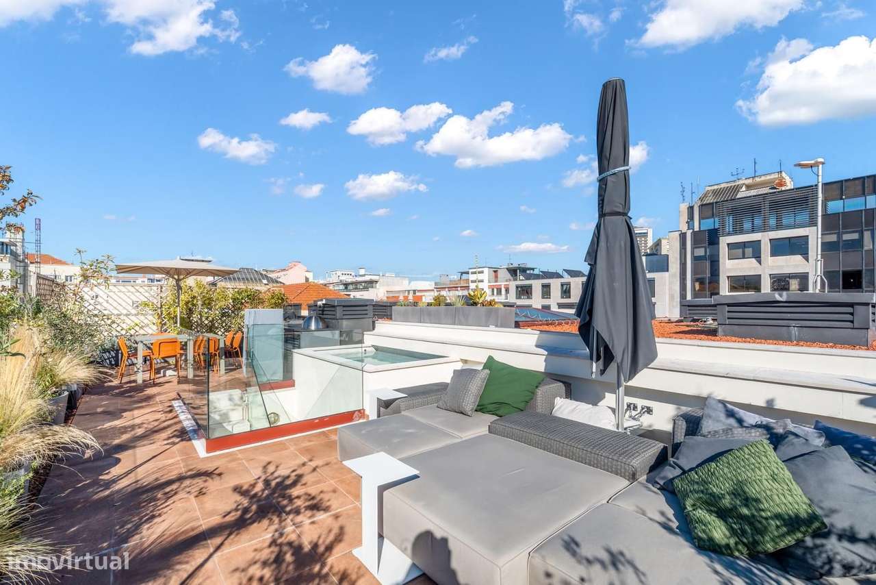 Apartamento T4 com piscina, Avenidas Novas, Lisboa - Grande imagem: 2/55