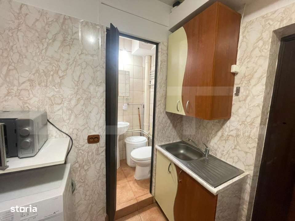 Garsoniera 22 mp, Etajul 1, zona Lapus- Facultatea de Automatica - Imagine principală: 5/7