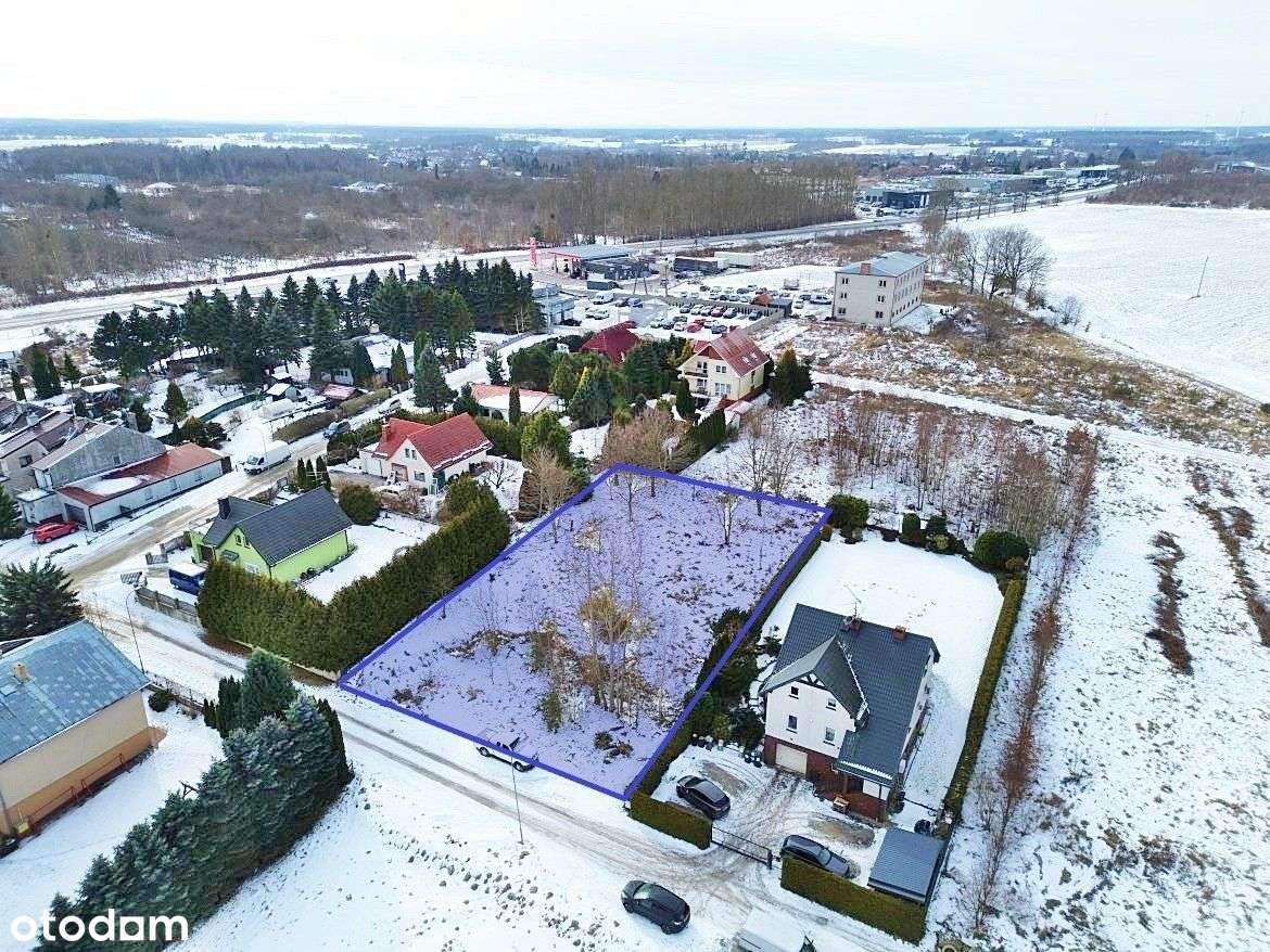 Duża działka, świetna lokalizacja, polbruk, latarnie, uzbrojenie - Pełny obrazek: 4/11