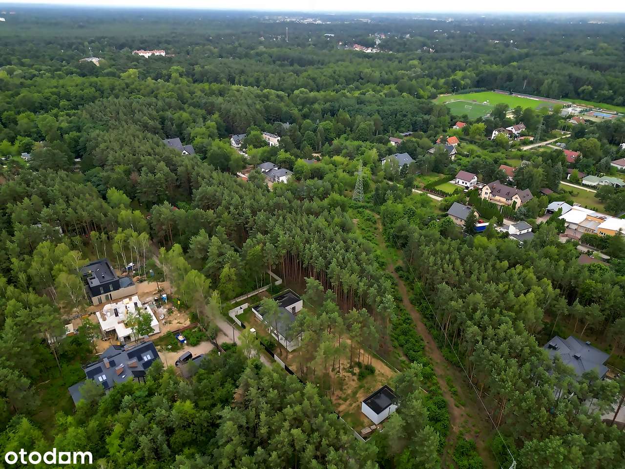 Nowoczesny dom parterowy | Józefów | piwnica | budynek gosp.-6