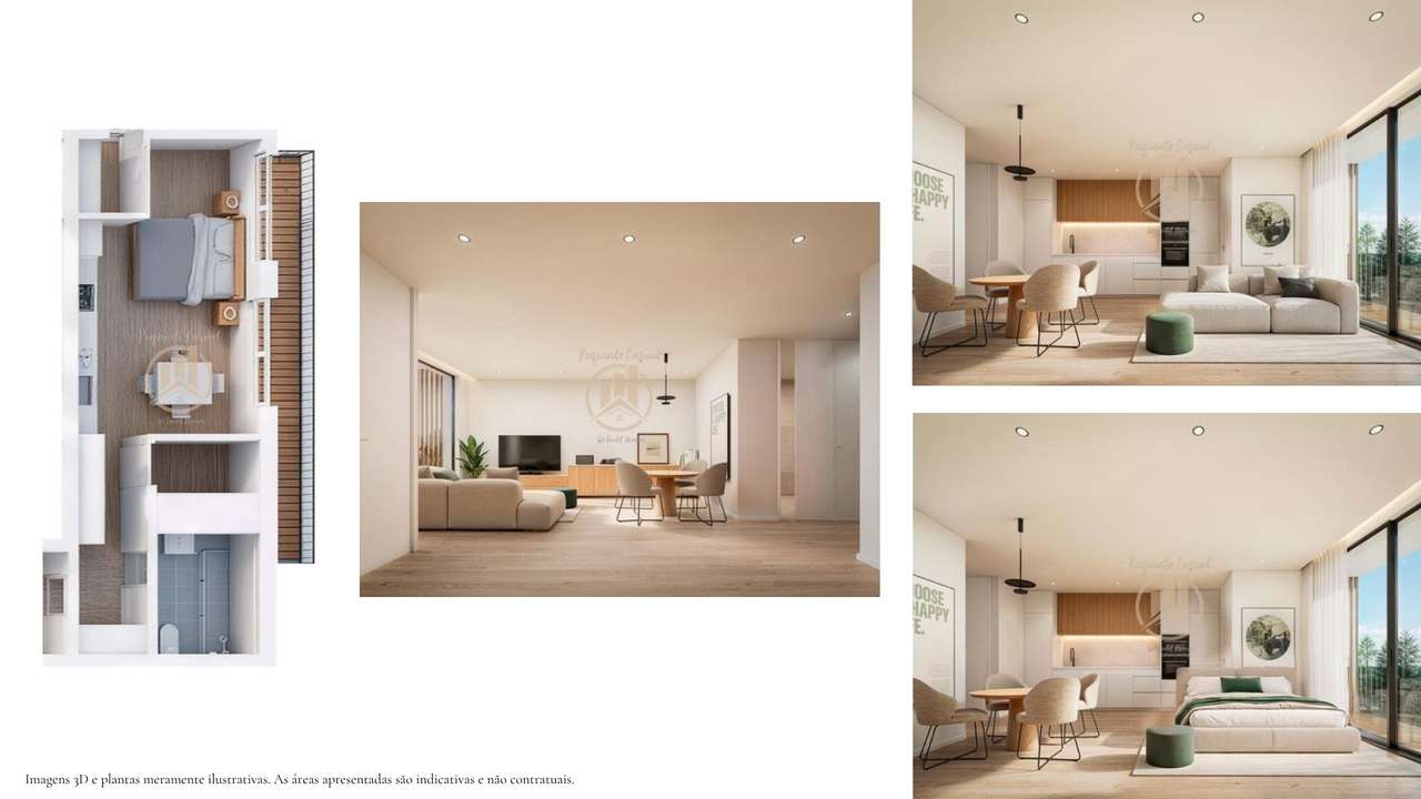 Apartamento T0 | Novo | Espargo - Grande imagem: 2/23