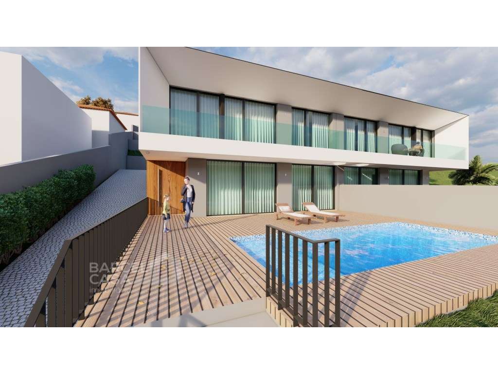 Moradias T3 geminadas nos Feitos - Barcelos. - Grande imagem: 1/17