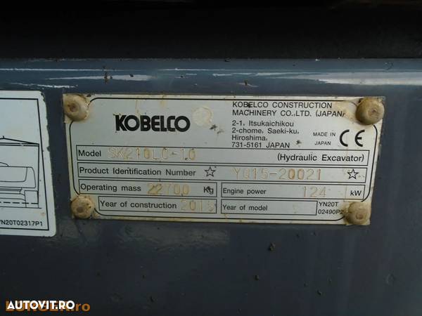 Kobelco SK210 LC-10 - 16