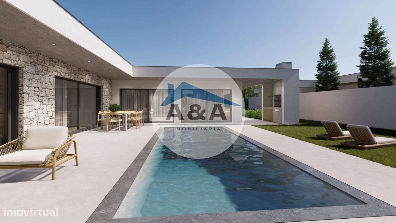 Conjunto de Moradias Térreas Independentes com Piscina, "Key-ready"-8