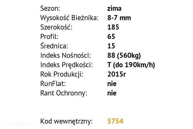 Vredestein Snowtrac 5 - 185/65 R15 - 3