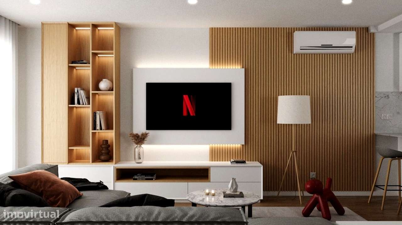 T1 Moderno com Varanda - Bellevue Park - Grande imagem: 4/6