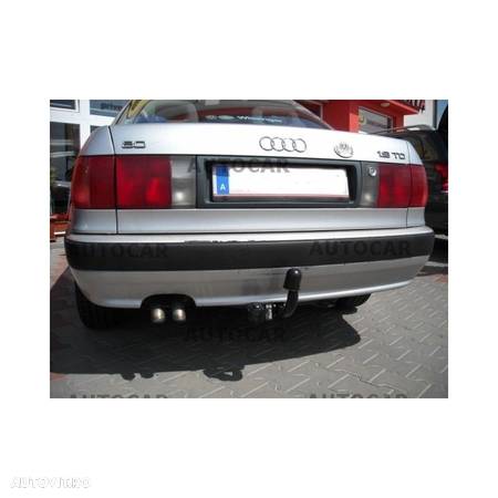 Carlig de remorcare pentru Audi 80 - 4usi, Avant, Quattro, (8C, B4) - sistem semidemontabil din 1991/09 pana 1994/11 - 13