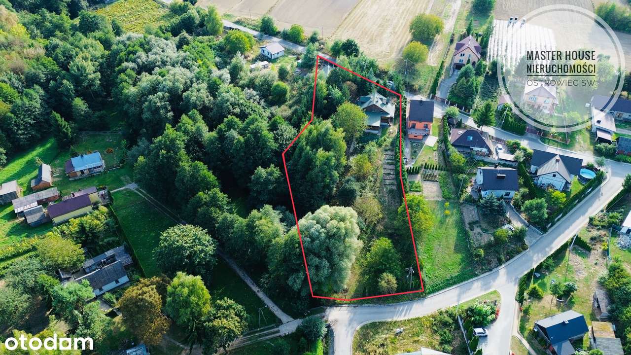 Dom w Opatowie z dużą działką – taras, ogród, garaż, cisza i zieleń - Pełny obrazek: 5/19