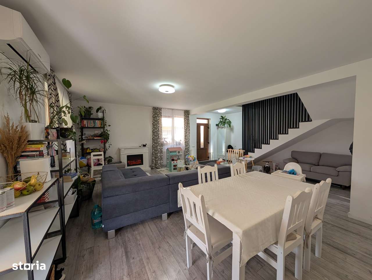 Oportunitate! Duplex mobilat, curte 344mp, terasa, zona RAR Gilau-4