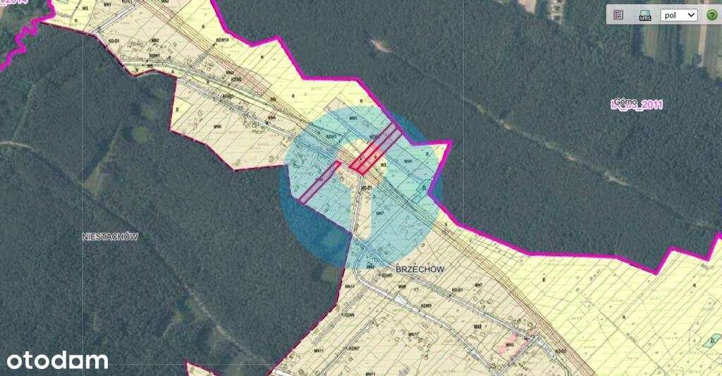 Atrakcyjny teren BRZECHÓW - Pełny obrazek: 4/8